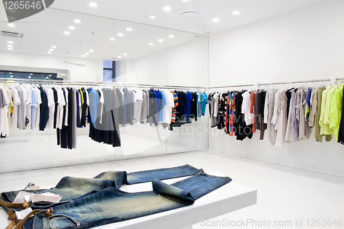 Image of modern store interior