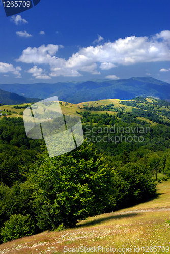 Image of summer mountains landscape