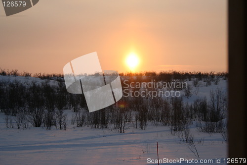 Image of Winter in Finnmark, The sun is back.