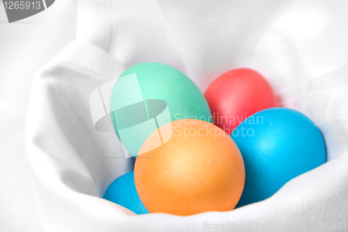 Image of easter eggs