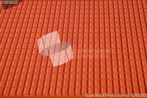 Image of orange roof tile