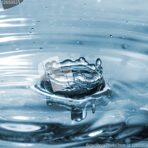 Image of water splash