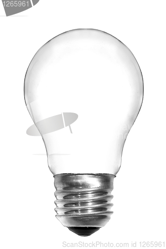 Image of Light bulb isolated on white