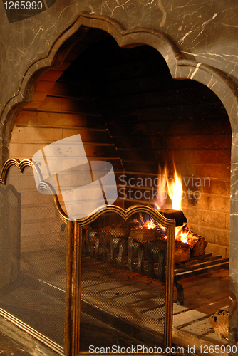 Image of fireplace