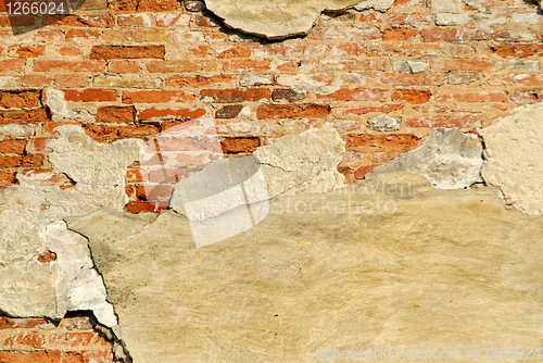 Image of Old bricks wall texture