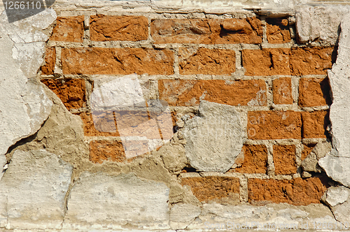 Image of Old bricks wall texture