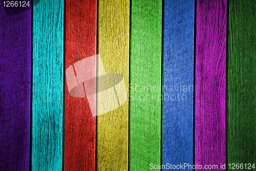 Image of grunge colored close-up photo of plank texture