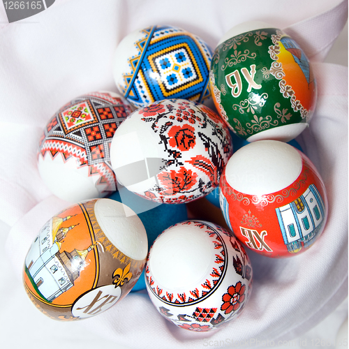 Image of easter eggs