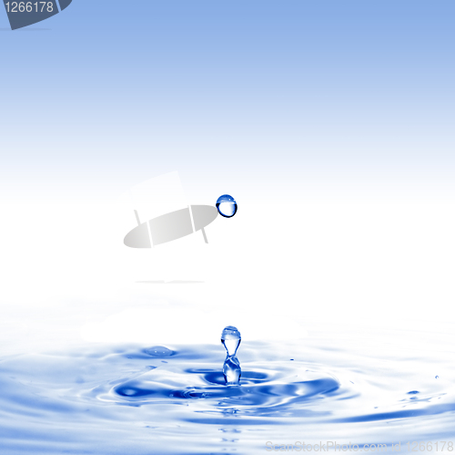 Image of water splash