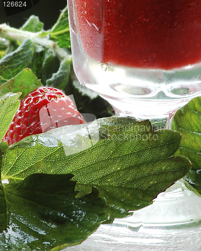 Image of strawberry drink