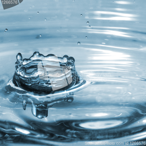 Image of water splash