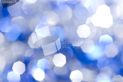 Image of blue light background