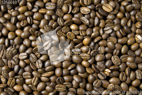 Image of background from coffee beans