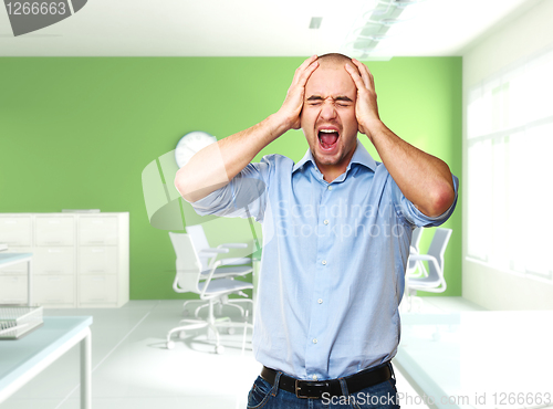 Image of stress at work