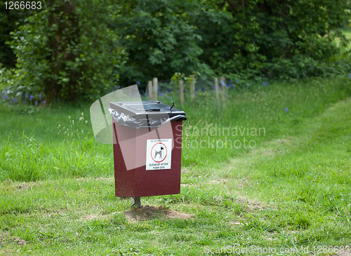 Image of Dog Waste Bin