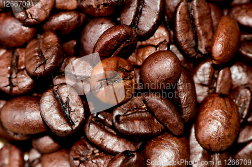 Image of Coffee beans background
