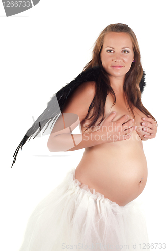 Image of Beautiful pregnant woman