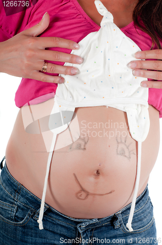 Image of Beautiful pregnant woman