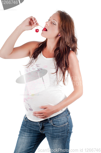 Image of Beautiful pregnant woman