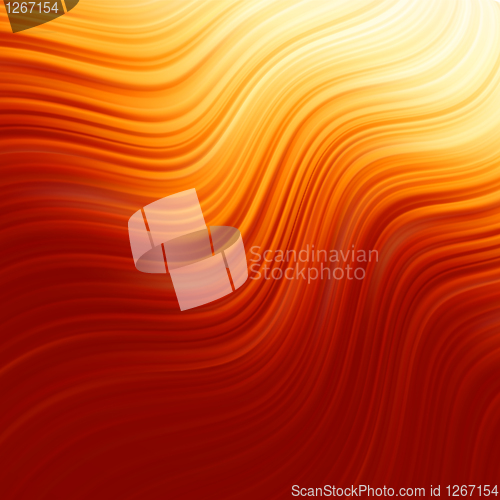 Image of Abstract glow Twist with golden flow. EPS 8