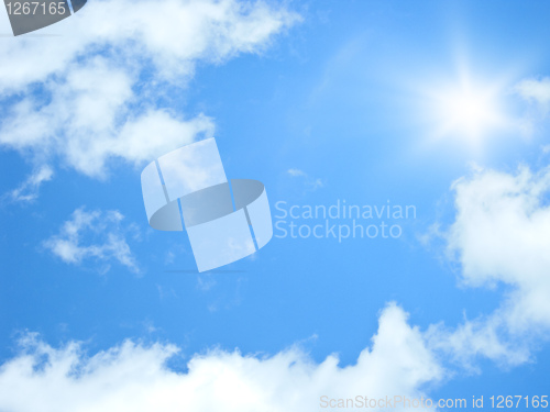 Image of bright sun