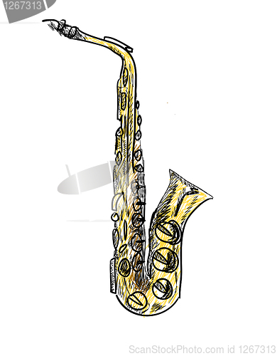 Image of saxophone