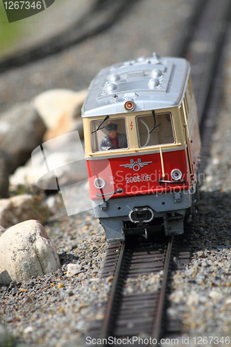 Image of model of train