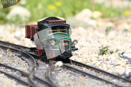 Image of model of train