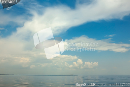 Image of Cloudscape over the sea