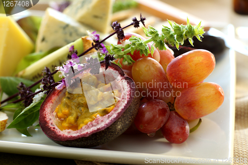 Image of Passionfruit And Grapes