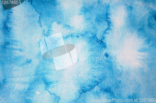 Image of Abstract watercolor background on paper texture