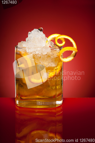 Image of Orange refreshment drink