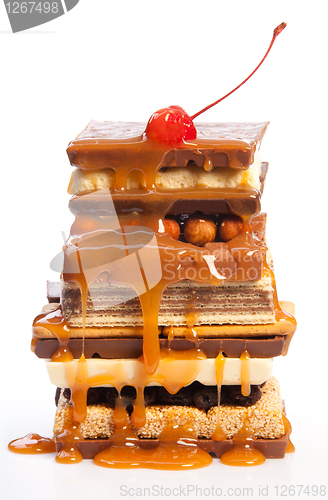 Image of Pyramid of sweets