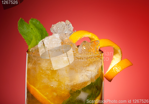 Image of Fresh orange drink