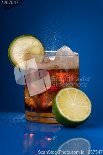 Image of Cola with lime