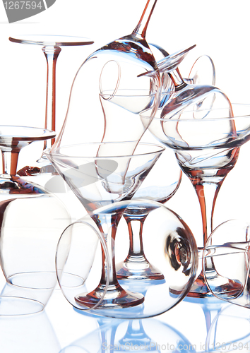 Image of Pile of glasses