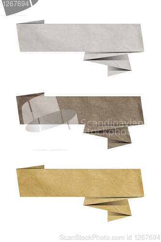 Image of paper tag origami