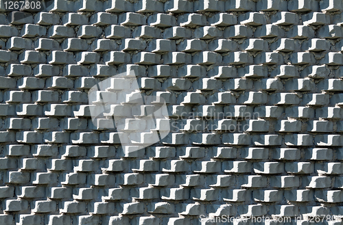 Image of bulk of the old brick wall