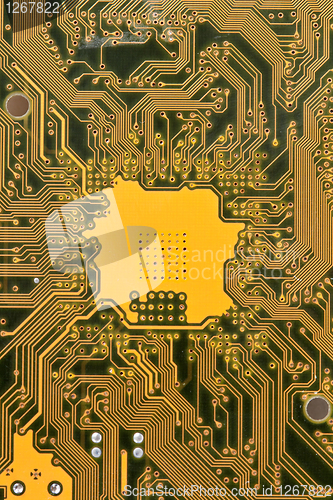 Image of Yellow card with chips