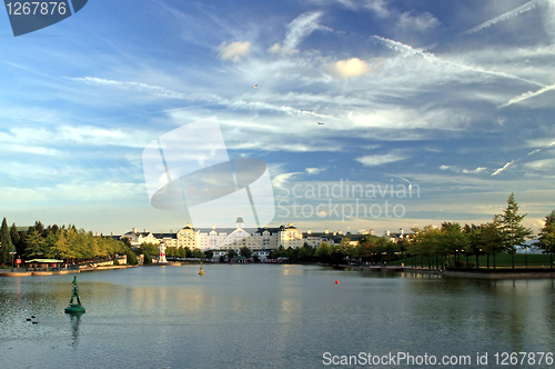 Image of Hotel and Lake