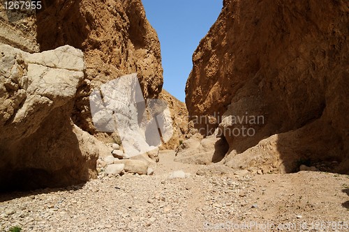 Image of Orange desert canyon