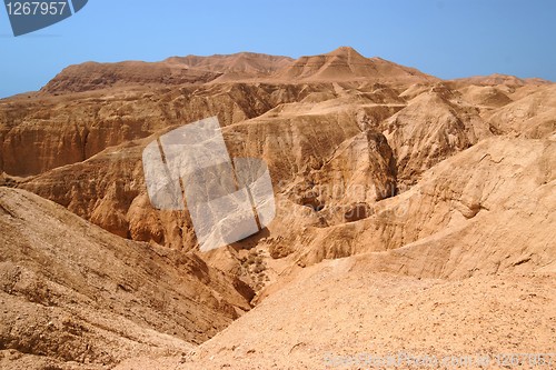 Image of Orange desert canyon