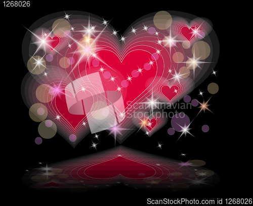 Image of love background