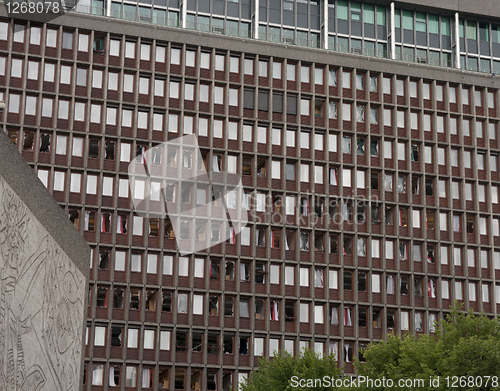 Image of Bombed office building