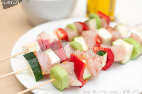 Image of Preparation of kebab