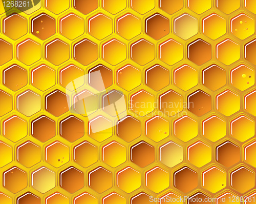 Image of Honeycomb background concept