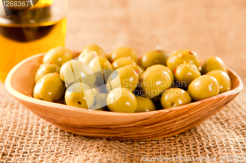 Image of green olives