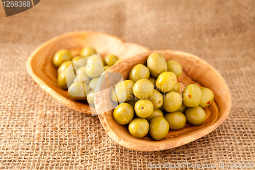 Image of green olives