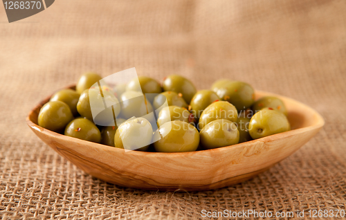 Image of green olives