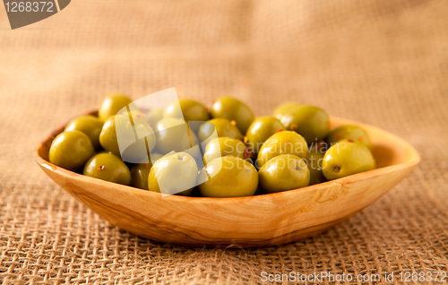 Image of green olives